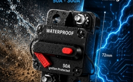 Автоматичен водоустойчив предпазител 12V-48V 50A-300A